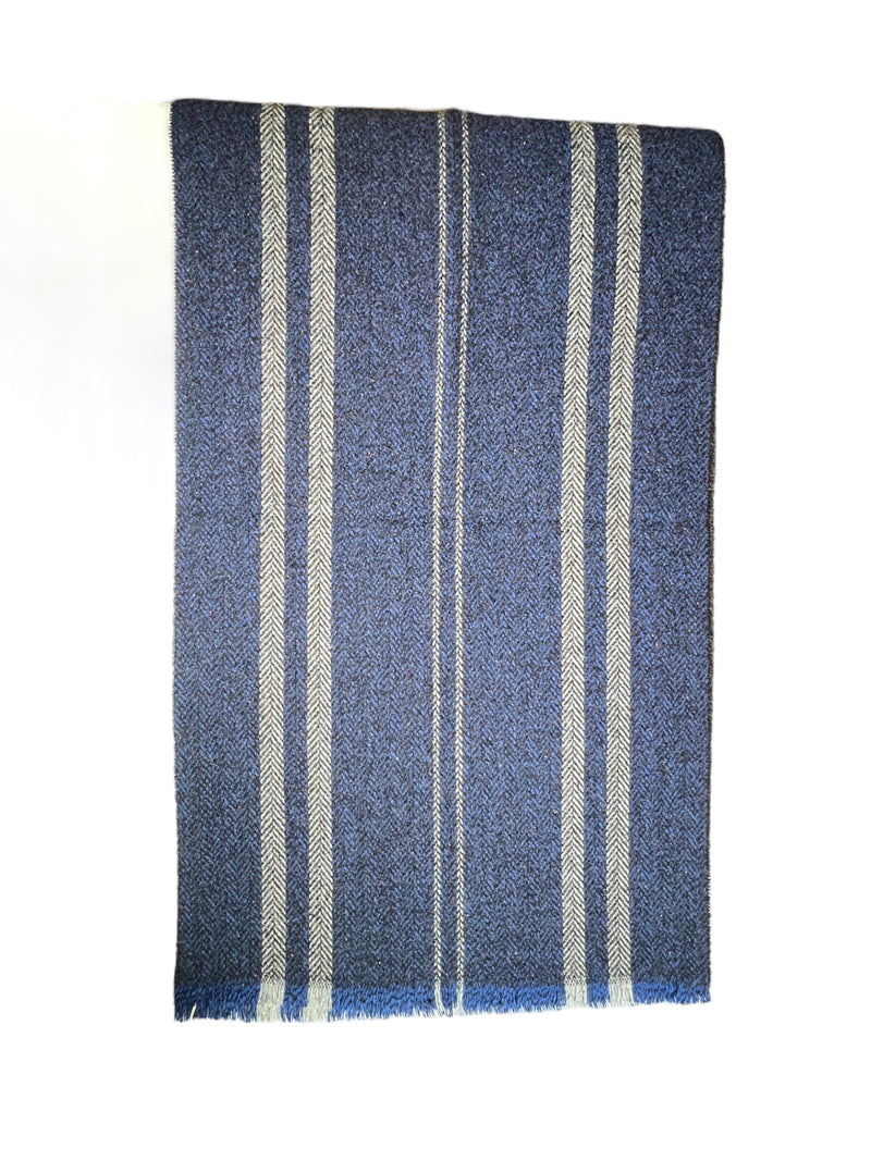 JOHNSTONS OF ELGIN DONEGAL CLASSIC SCARF - STRIPE