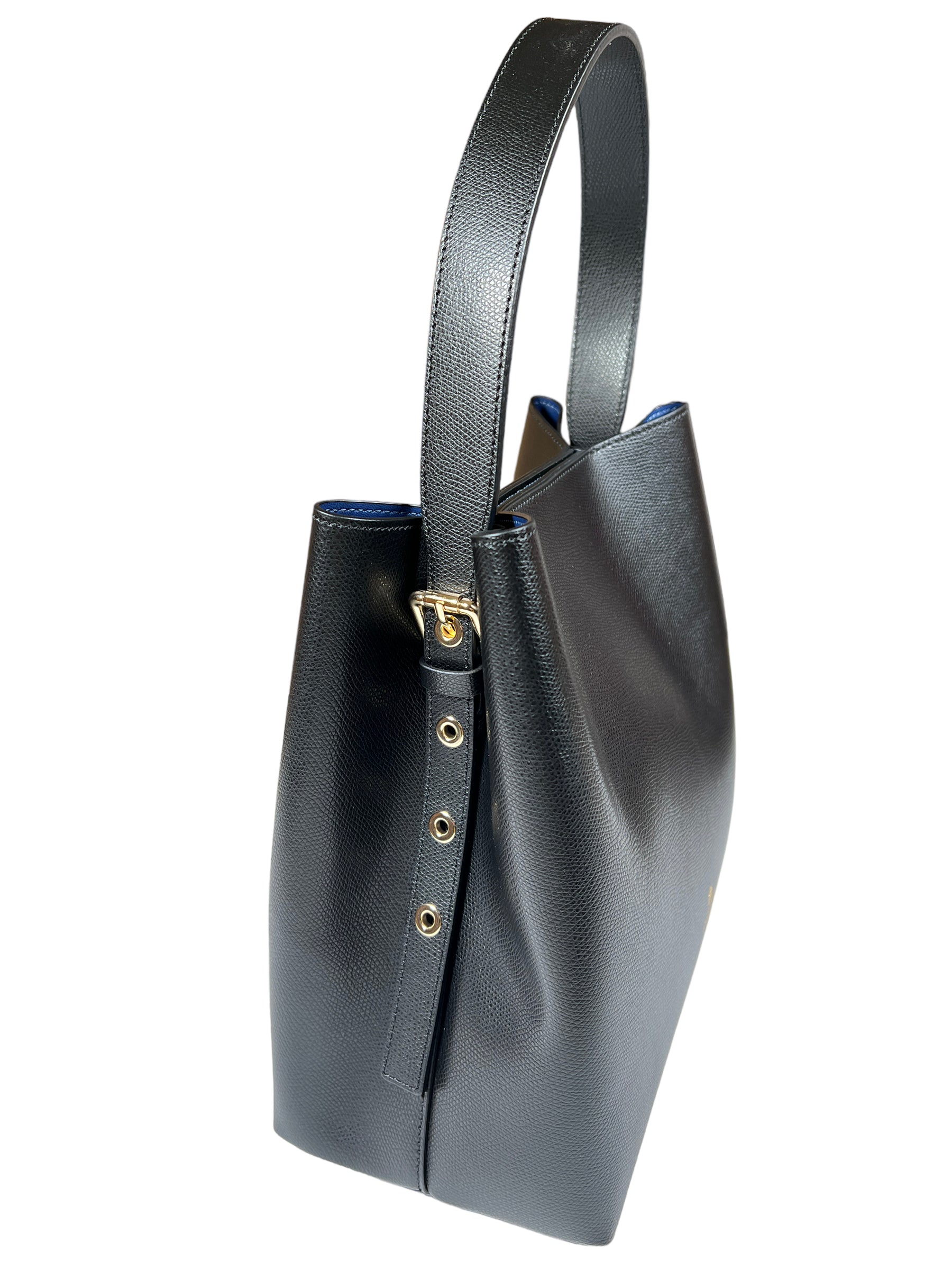 CUOIERIA FIORENTINA BUCKET BAG - BLACK