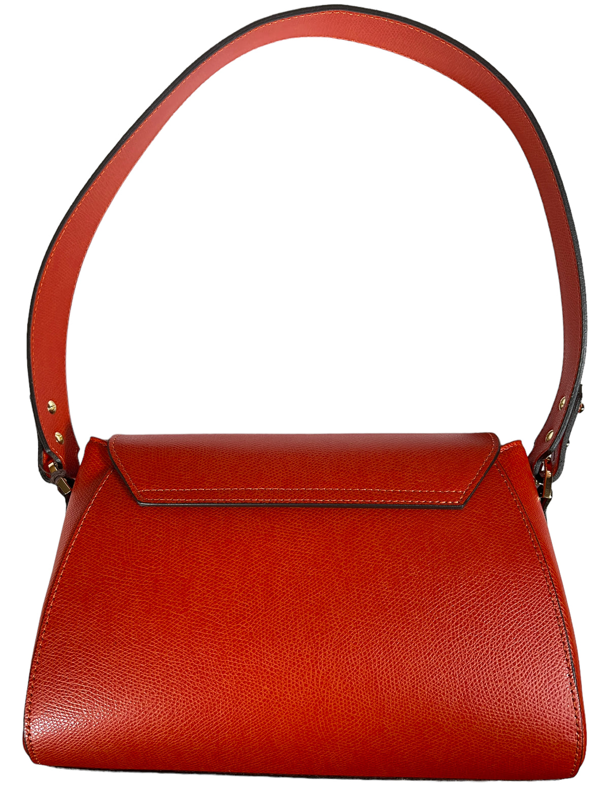 CUOIERIA FIORENTINA MALA SMALL FLAP BAG - ARANCIO