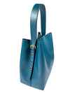 CUOIERIA FIORENTINA BUCKET BAG - PETROLIO