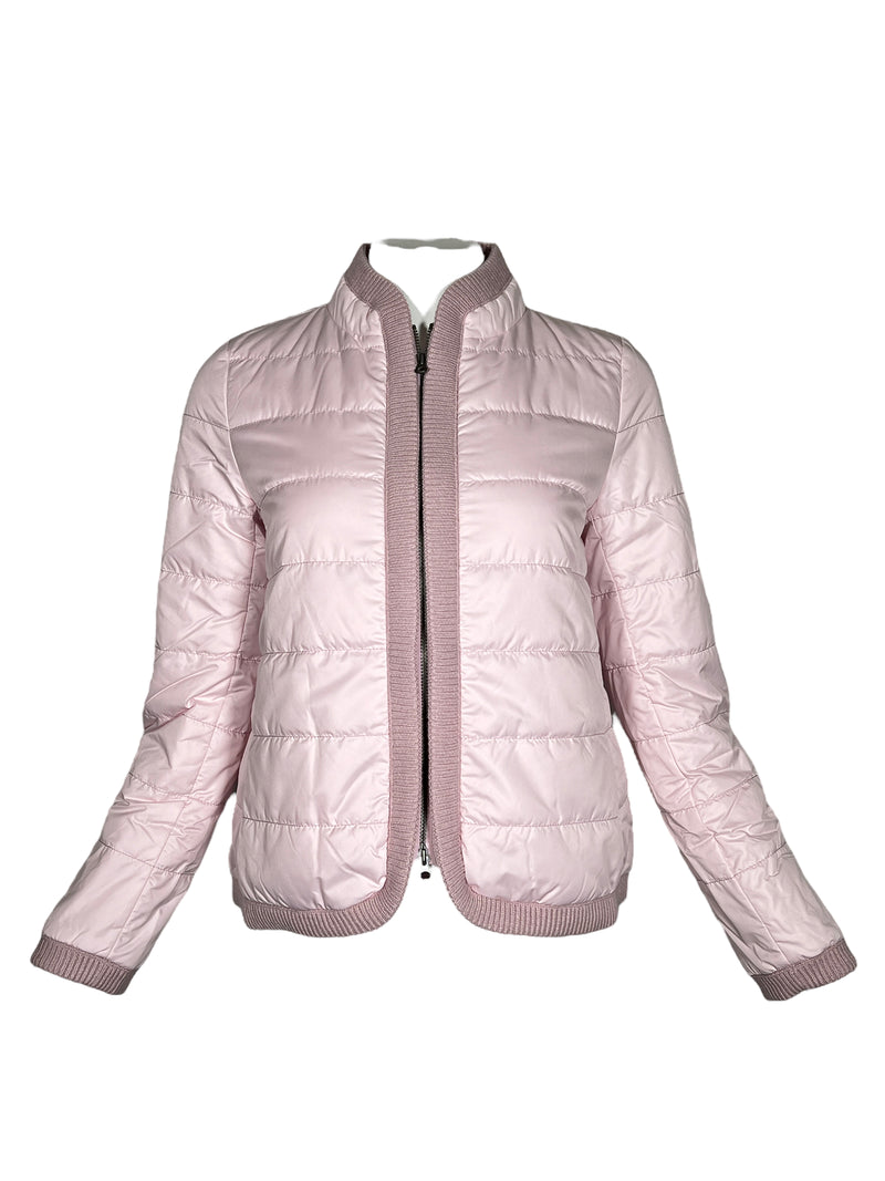 TONET QUILTED JACKET - ROSE