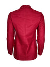 ROSSO 35 WOOL SHORT JACKET - BERRY RED