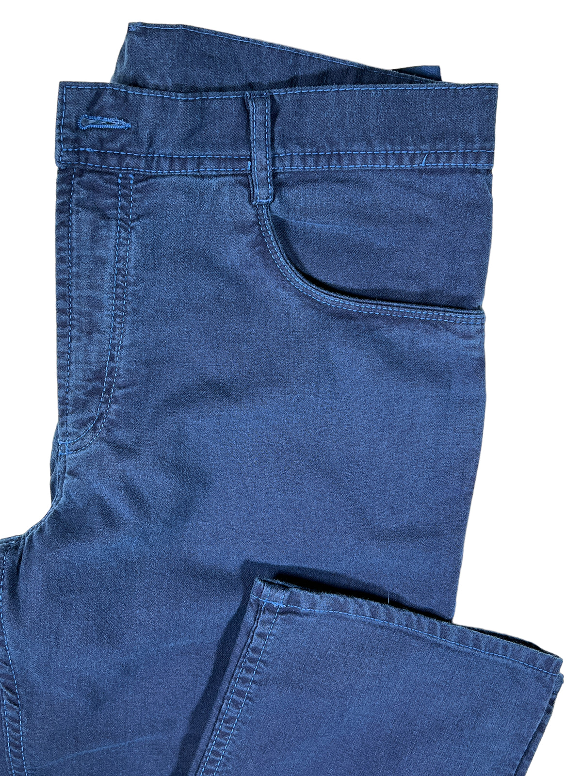 OARS & OLD IVY MEN'S DESERT COTTON STRETCH PANTS - DEEP BLUE