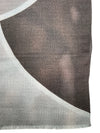 CALABRESE 1924 DOUBLE FACE WOOL SCARF - BROWN ARCS
