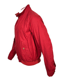 L'IMPERMEABILE FURIO MEN'S WAXED COTTON JACKET - RED