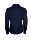 HUBERT GASSER HORIZONTAL RIB CARDIGAN - NAVY