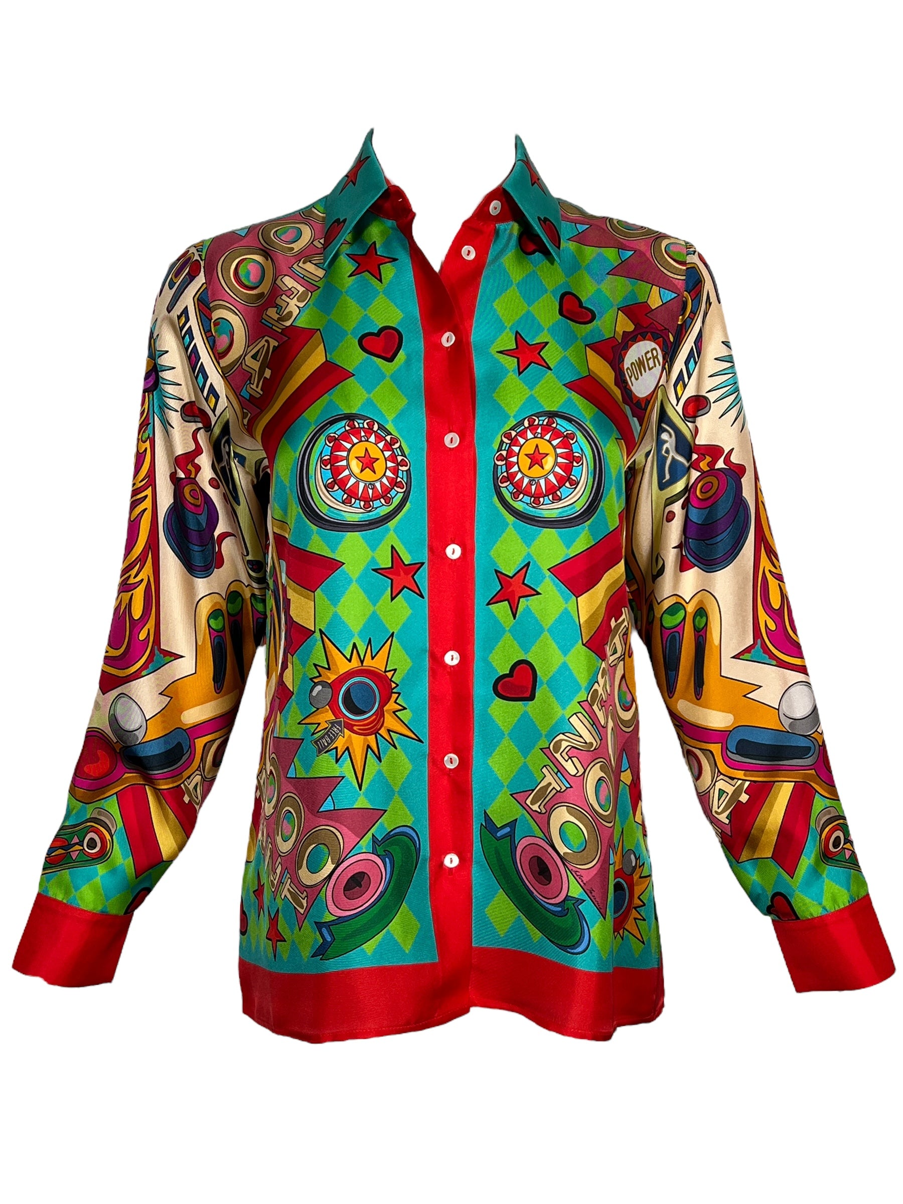 FRANCO FERRARI PINBALL SHIRT - RED