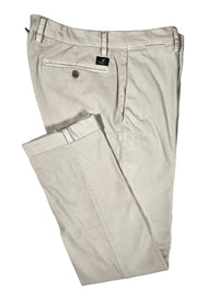 MASON'S SOFT COTTON STRETCH TROUSER - STONE