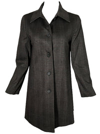 ESTELLE AND FINN TOPPER COAT - PLAID