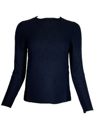 GRAN SASSO WOMEN'S LINKS SWEATER - NAVY