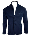 ADESI CASHMERE MEN'S SWEATER JACKET - MARINO