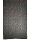 BIGI PAISLEY SCARF - OLIVE/CAMEL