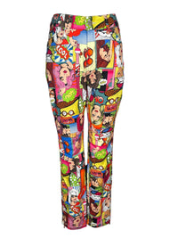 MAC WOMEN'S DREAM CHIC JEAN - COMIC STRIP PRINT