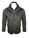 MANTO STORM SYSTEM CASHMERE FIELD COAT - DEEP GREEN