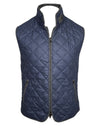 WATERVILLE WOOL MELANGE FLANNEL VEST - PETROL