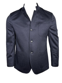 OARS & OLD IVY CASHMERE JACKET - NAVY