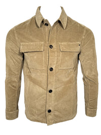 MASON'S CORDUROY OVERSHIRT - TAN