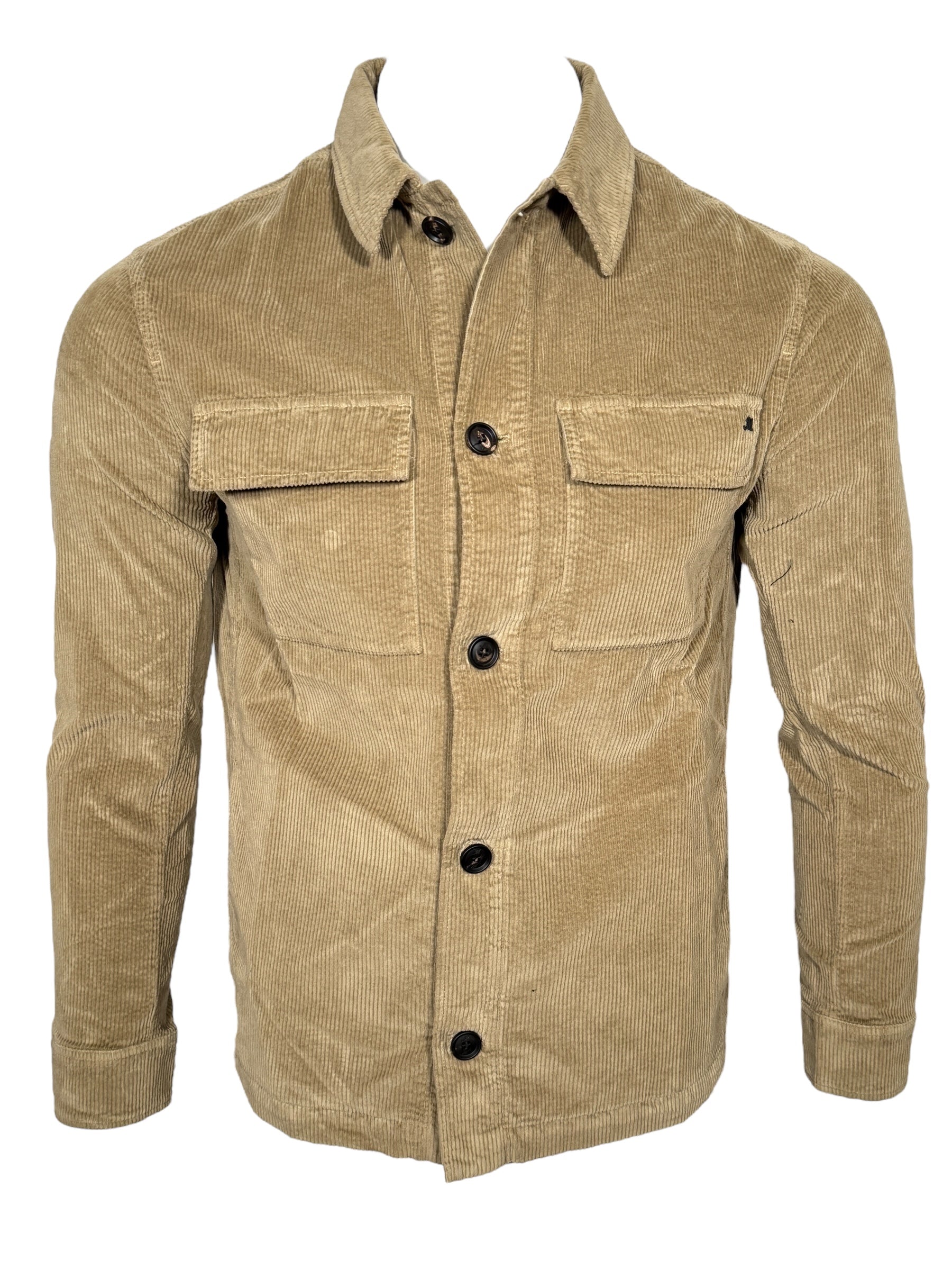 MASON'S CORDUROY OVERSHIRT - TAN