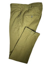 MASON'S COTTON/CASHMERE STRETCH TROUSER - BOTTLE GREEN