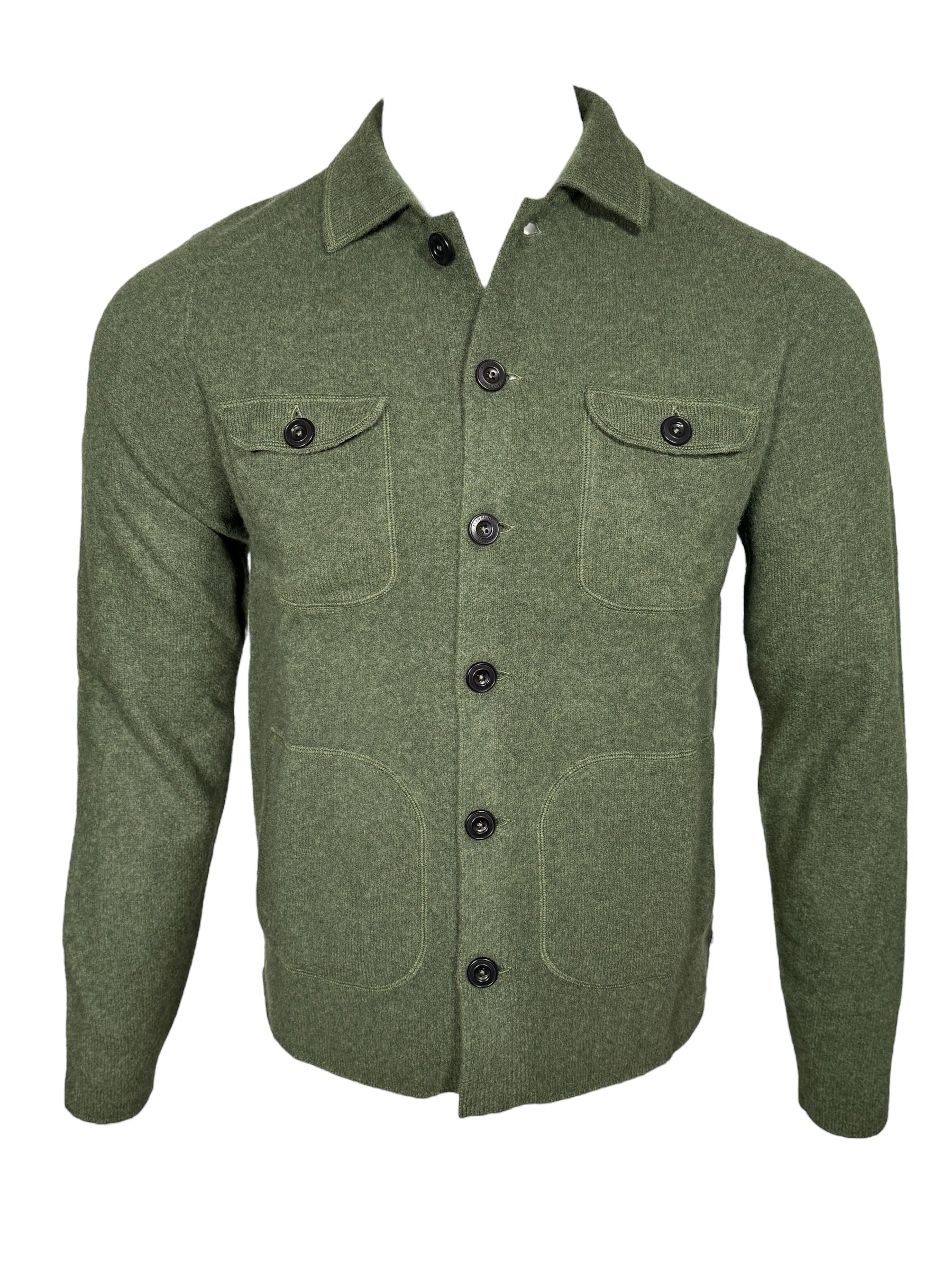 ALAN PAINE FERNDALE WOOL SHIRT JACKET - ROSEMARY