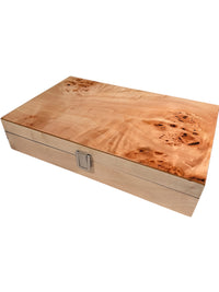 TIZO WOOD POKER SET - BURLWOOD