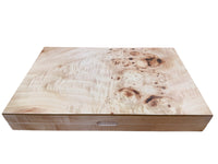 TIZO BURLWOOD BACKGAMMON SET