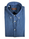 BUTTON DOWN SPORT SHIRT - DARK DENIM