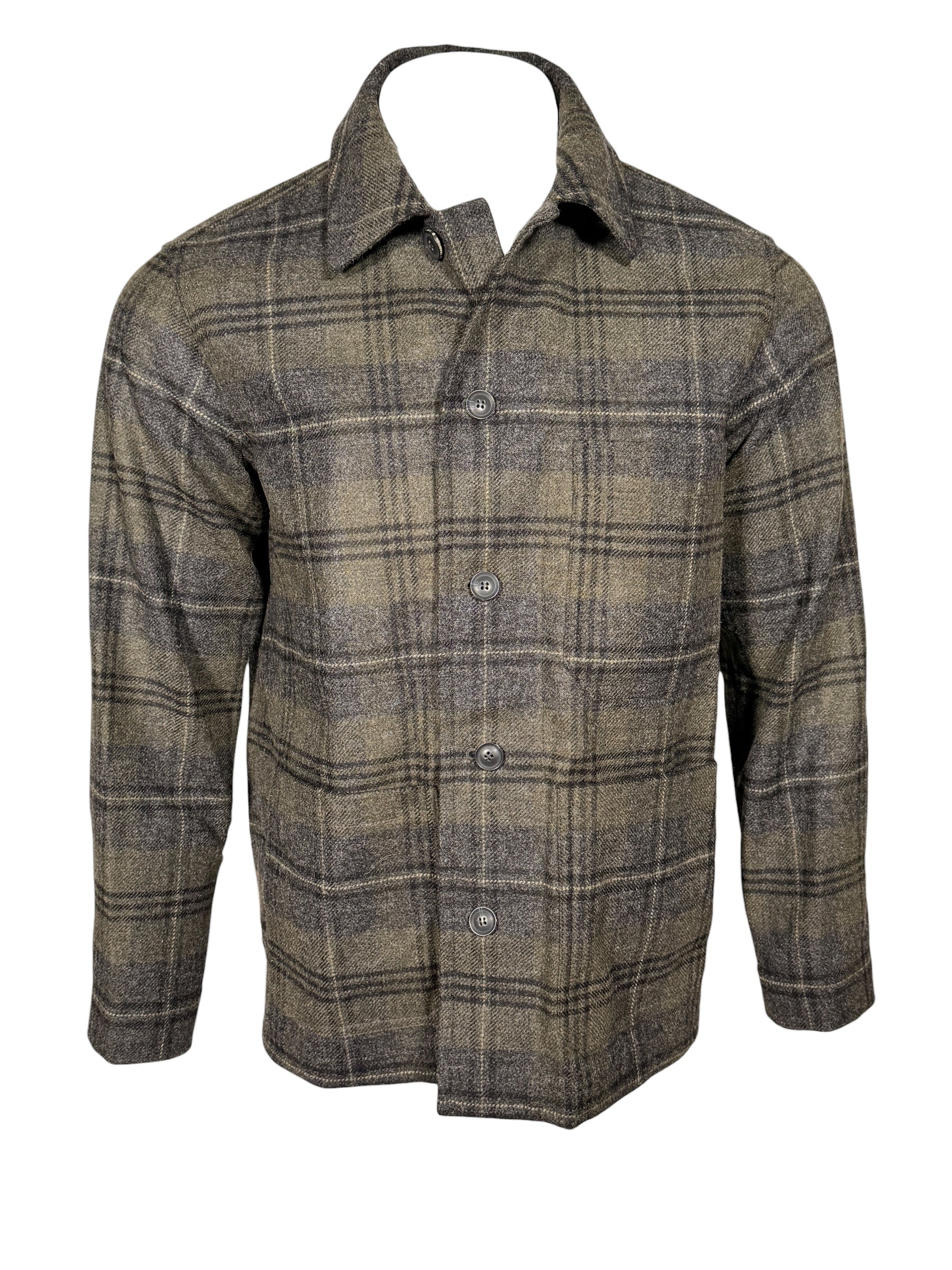 LONDON TRADITION MEN’S HACKNEY JACKET - CHARCOAL & BOG