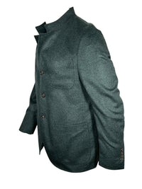 OARS & OLD IVY LORO PIANA CASHMERE JACKET - GREEN