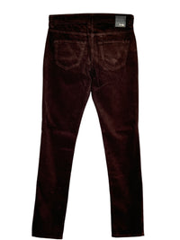 MAC WOMEN'S SLIM CORDUROY PANT - CHOCOLATE