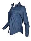 GIANGI NAPOLI WOMEN'S CATY DENIM SHIRT - DARK BLUE WASH