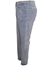 MAC WOMEN'S CHINO TURN UP CORDUROY PANT - CAPRI BLUE