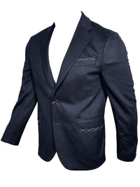 PORTO LORO PIANA CASHMERE SPORT COAT - NAVY