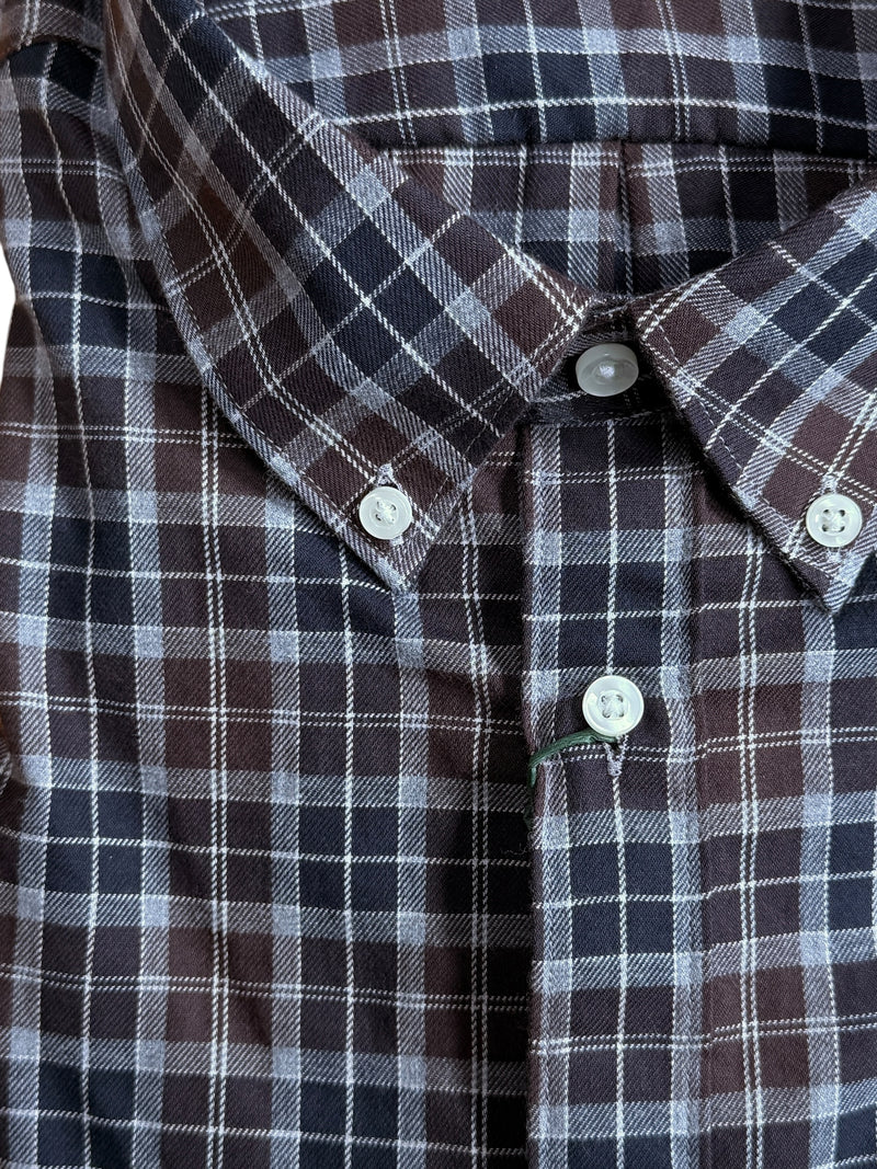 BARBOUR LANARK TAILORED MEN'S SHIRT - MIDNIGHT OAK TARTAN