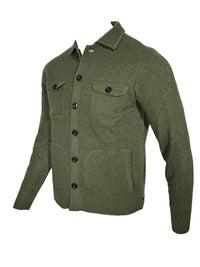 ALAN PAINE FERNDALE WOOL SHIRT JACKET - ROSEMARY