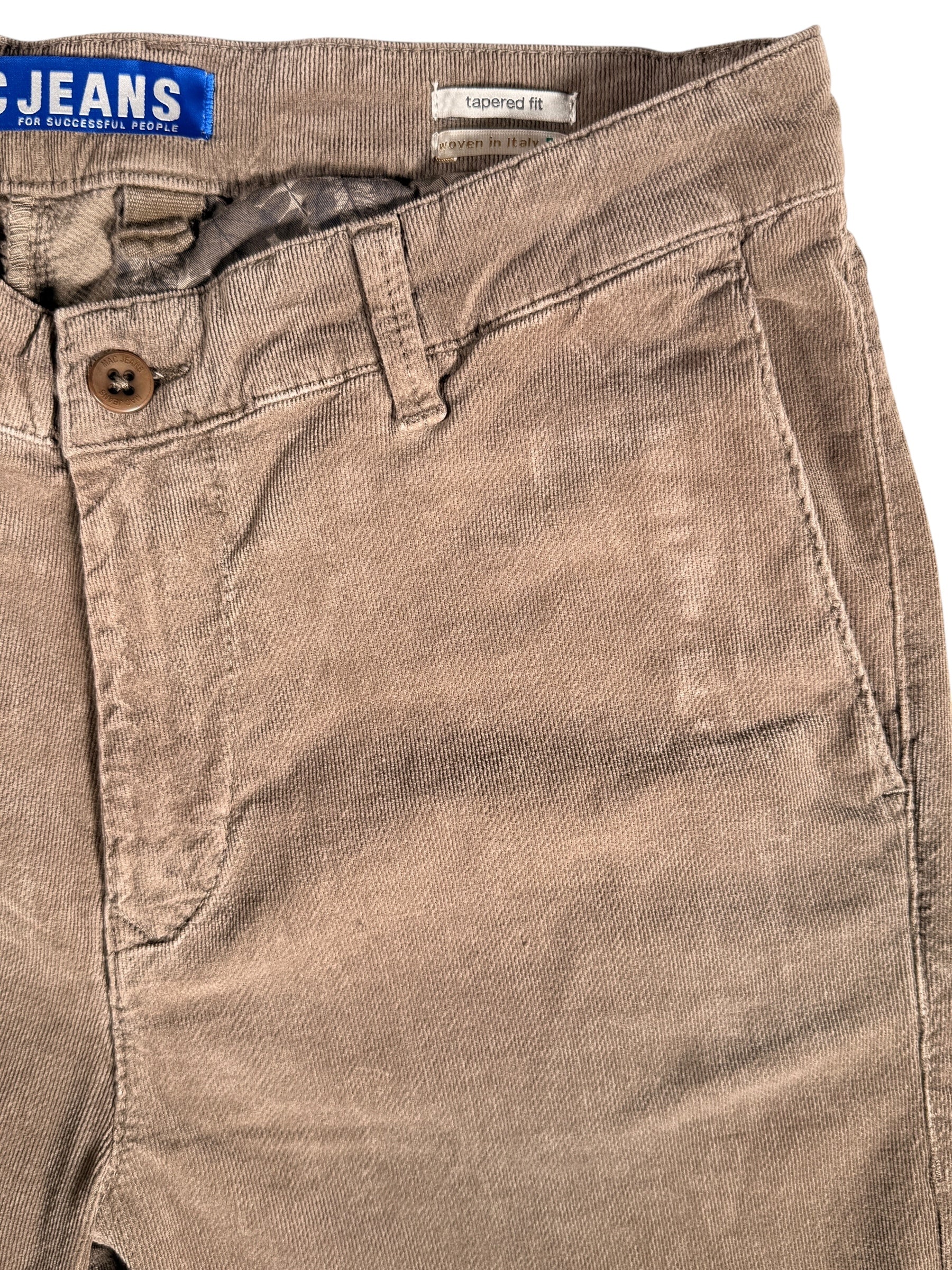 MAC MEN'S GRIFFIN NEEDLE CORDUROY PANT - GINGER BROWN
