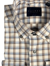 CALDER CARMEL MEN'S SHIRT - SLATE MULTI CHECK