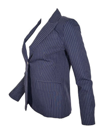 INES DE LA FRESSANGE NICOLETTA JACKET - BLUE/NAVY STRIPE