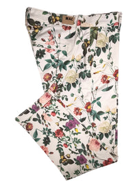 MAC WOMEN'S TURN UP CHINO - FLORAL PRINT