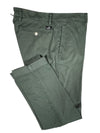 MASON'S SOFT COTTON STRETCH TROUSER - DARK GREEN