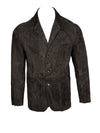 MANTO SUEDE SPORT JACKET - DARK BROWN