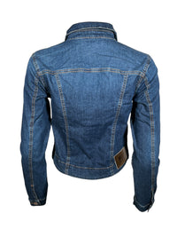 MAC WOMEN'S DENIM JACKET - MID BLUE