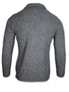 MAURIZIO BALDASSARI PAVE STITCH SWACKET - GREY