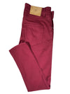 PT TORINO COTTON-CASHMERE STRETCH JEAN - ROSSO SCURO