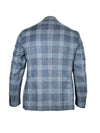 L.B.M. 1911 TAILORED SPORT COAT - BLUE CHECK PLAID