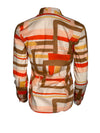 ANNA MARIA PALETTI BLOUSE - ORANGE PRINT