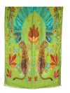 CALABRESE 1924 LINEN & SILK SCARF - GREEN JUNGLE