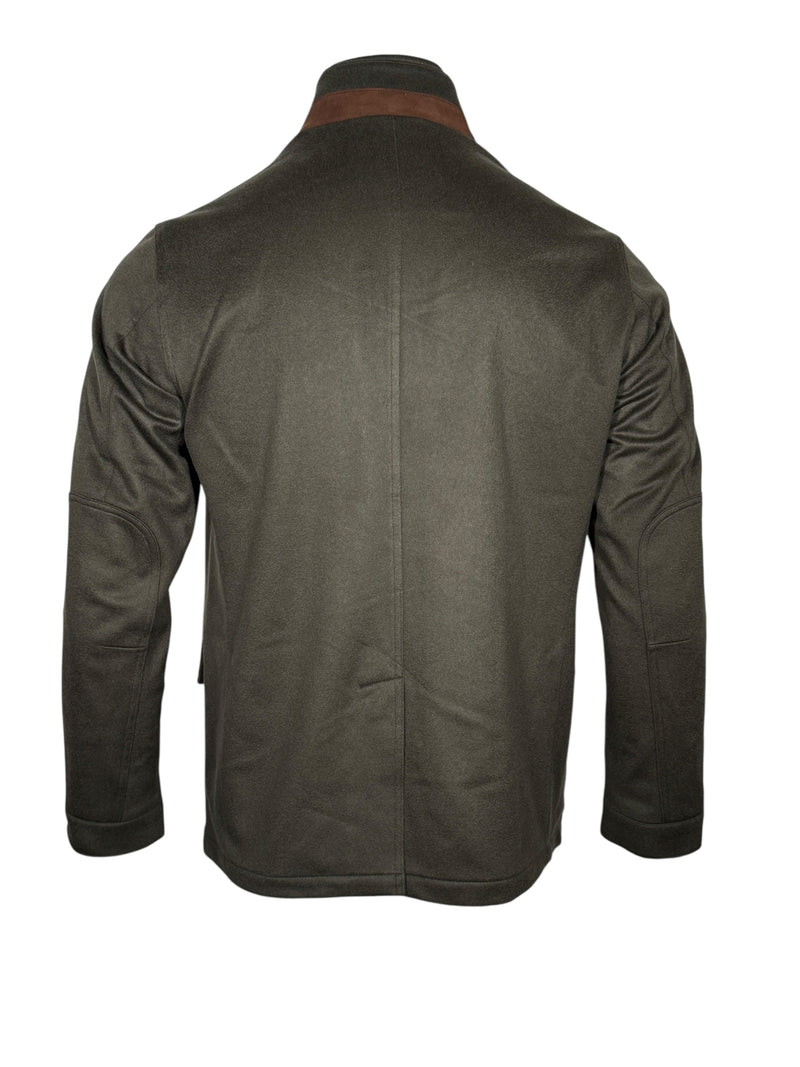 MANTO STORM SYSTEM CASHMERE FIELD COAT - DEEP GREEN