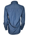 GIANGI NAPOLI WOMEN'S CATY DENIM SHIRT - DARK BLUE WASH