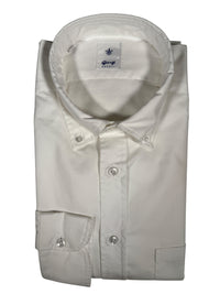 GIANGI NAPOLI MEN'S SHIRT - SOLID WHITE